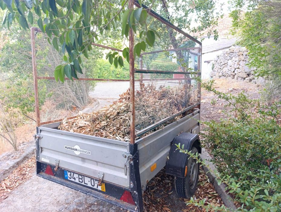 Reboque multiusos em bom estado.