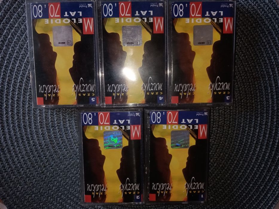 Czas Muzyki Czas relaksu lata 70-80-te na kasetach magnetofonowych