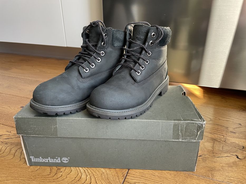 Ботинки Timberland, осень, кожа, размер 33, стелька 21,7