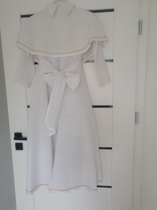 Sukienka Komunijna w zestawie r. 134