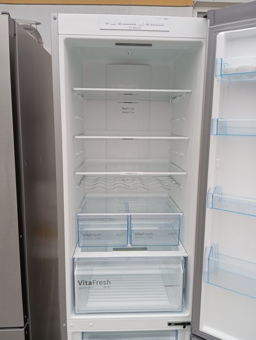 Холодильник Bosch No-Frost нержавейка 200см INVERTER A+++ из Германии
