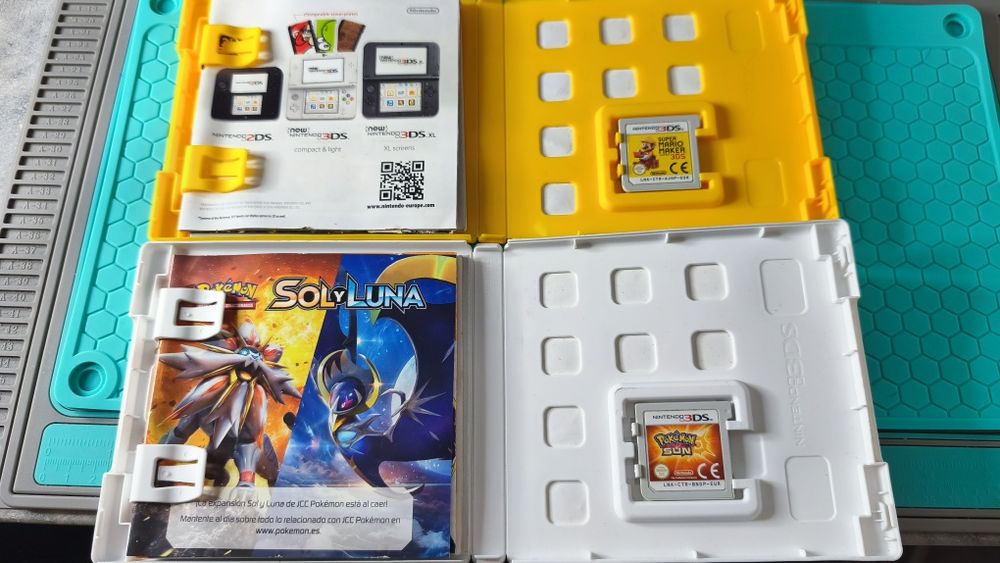 Pokémon Sun e Mario Maker Nintendo 3DS Liga ao Viana