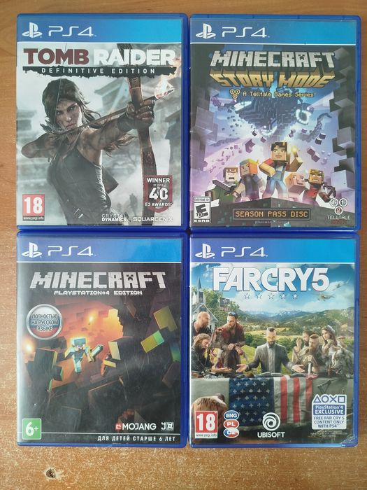 Ігрові диски для ps4