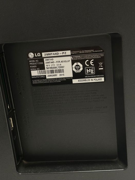 Televisão LG 29 polegadas