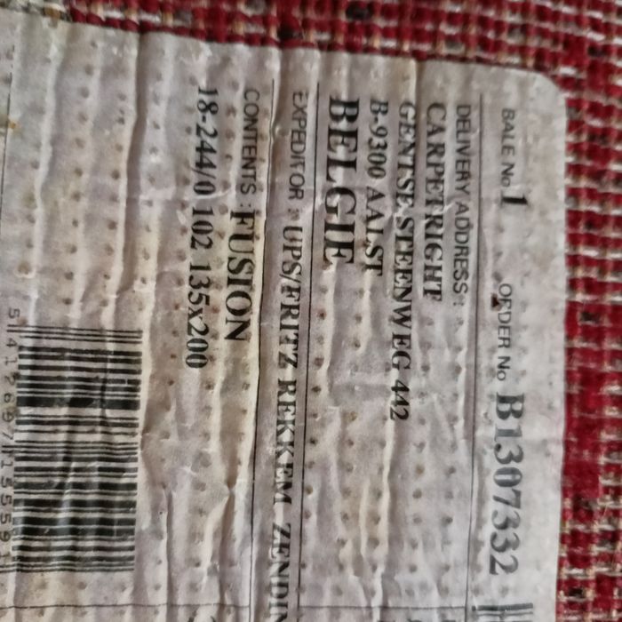 Dywan  w koła  135 x 200