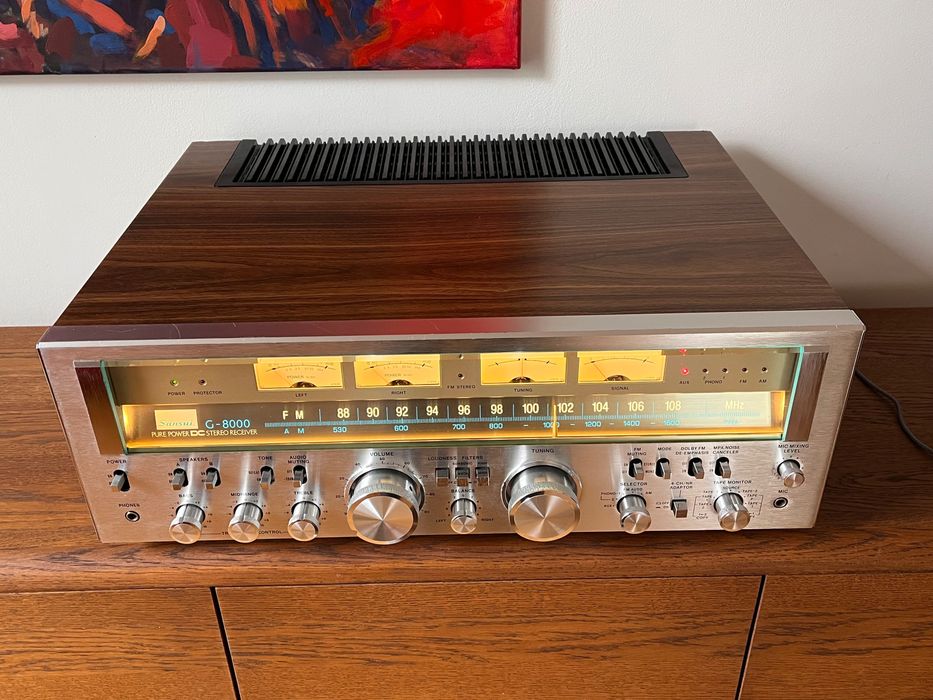 Sansui G 8000 Pure Power DC Stereo Receiver