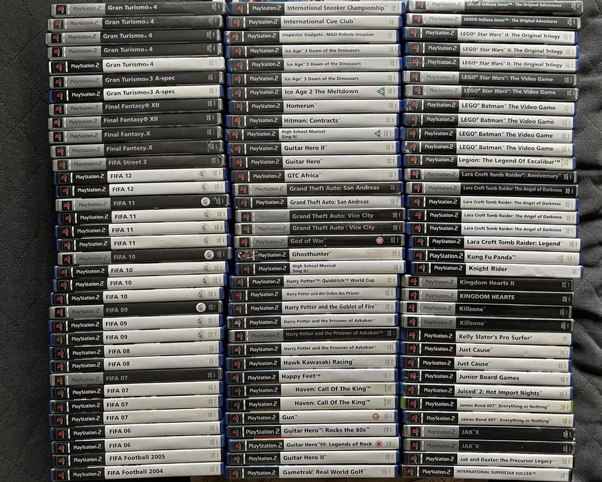 Gry na konsolę Playstation 2 PS2 Duży wybór