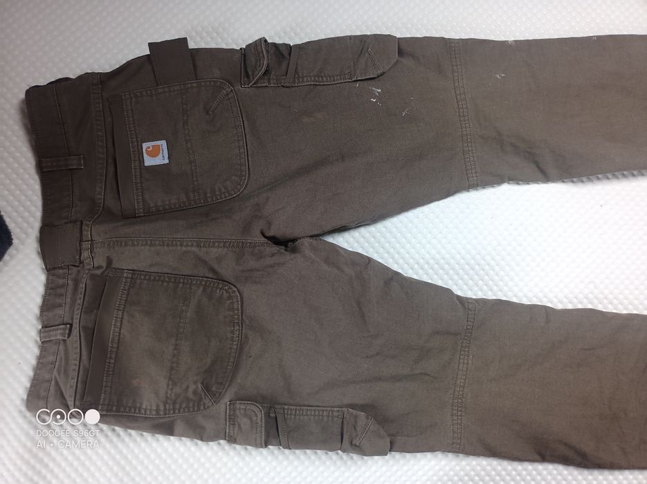 Spodnie robocze Carhartt Steel Rugged Flex Double-Front Cargo 34/32