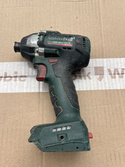 Bezszczotkowy Zakrętak Udarowy Metabo SSD 18 LT 200 BL 18 V