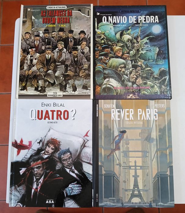 30 Albúns de Comès, Loisel, M. Prado, Bilal, e Cabanes