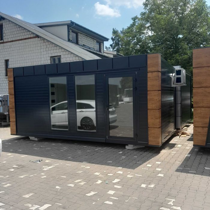 Kontener kosmetyczny pawilon mieszkalny całoroczny  handlowy biuro