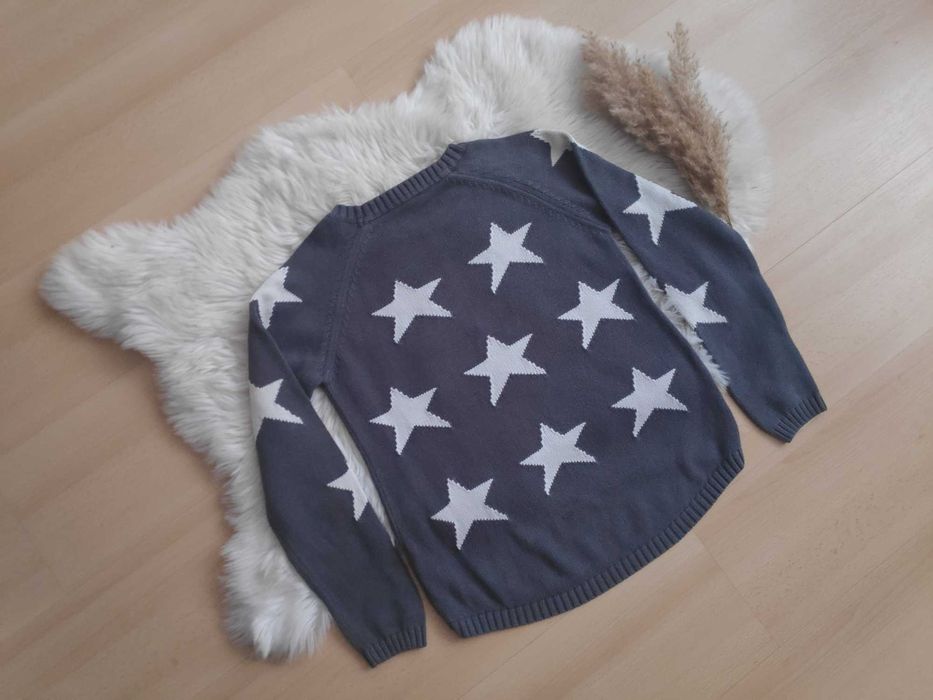 Cubus sweter w gwiazdy 158 / 34 XS / 36 S