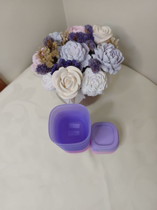 Conjunto de 6 cubix 110ml da Tupperware