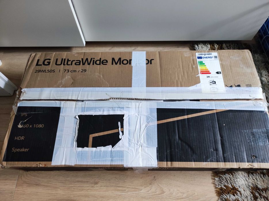 Monitor LG 29WL50S-B, 29", HDR10, 2560x1080, 60Hz, IPS, HDMI, LED
