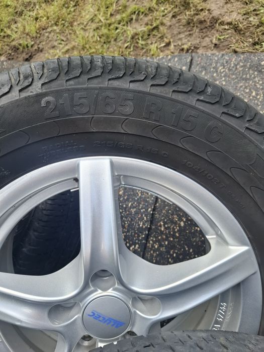 Alufelgi 215x65r15c  5x114.3