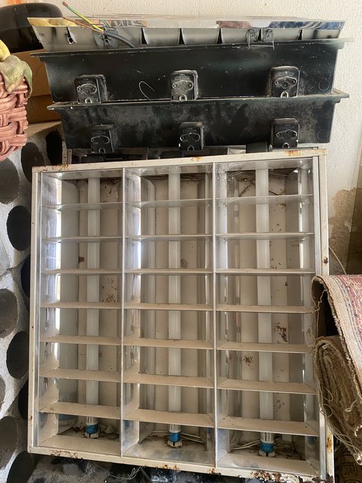 Candeeiros industriais vintage