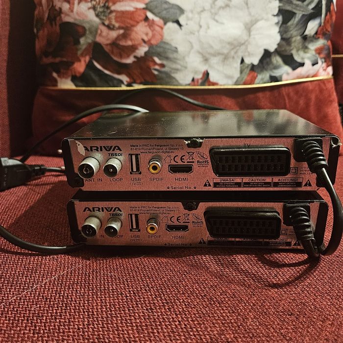 Dekoder Ariva x2 + UPC z pilotami