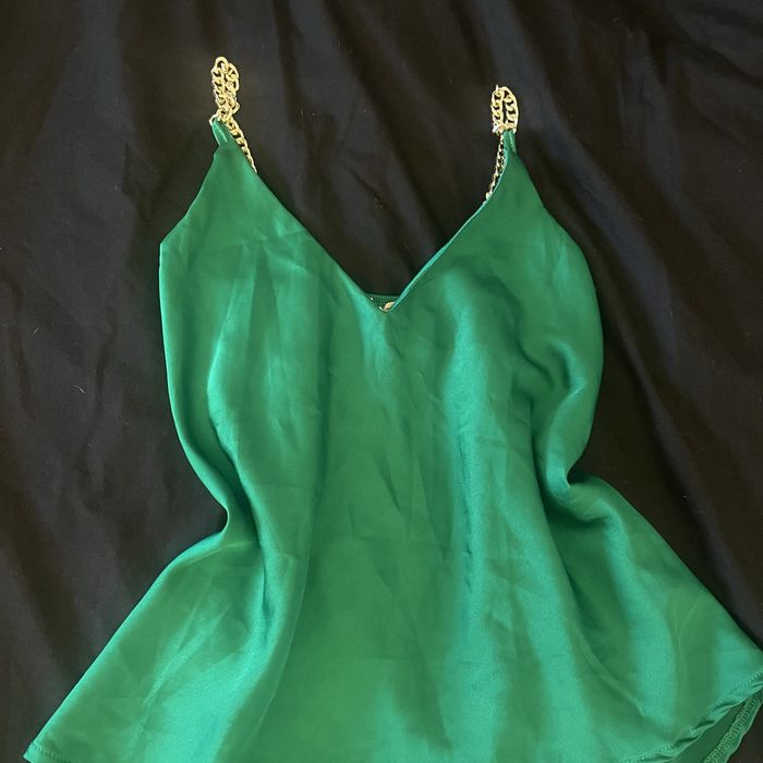 Top Verde Tamanho S/M