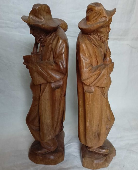Figuras Mendigo Madeira