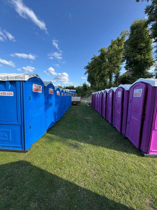 Toaleta przenośna wynajem toalety serwis toalet wc serwis na budowę