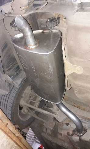 Приемная труба Шевроле Эпика Chevrolet Epica 2.0/2.5 2006 - 2014 гг..