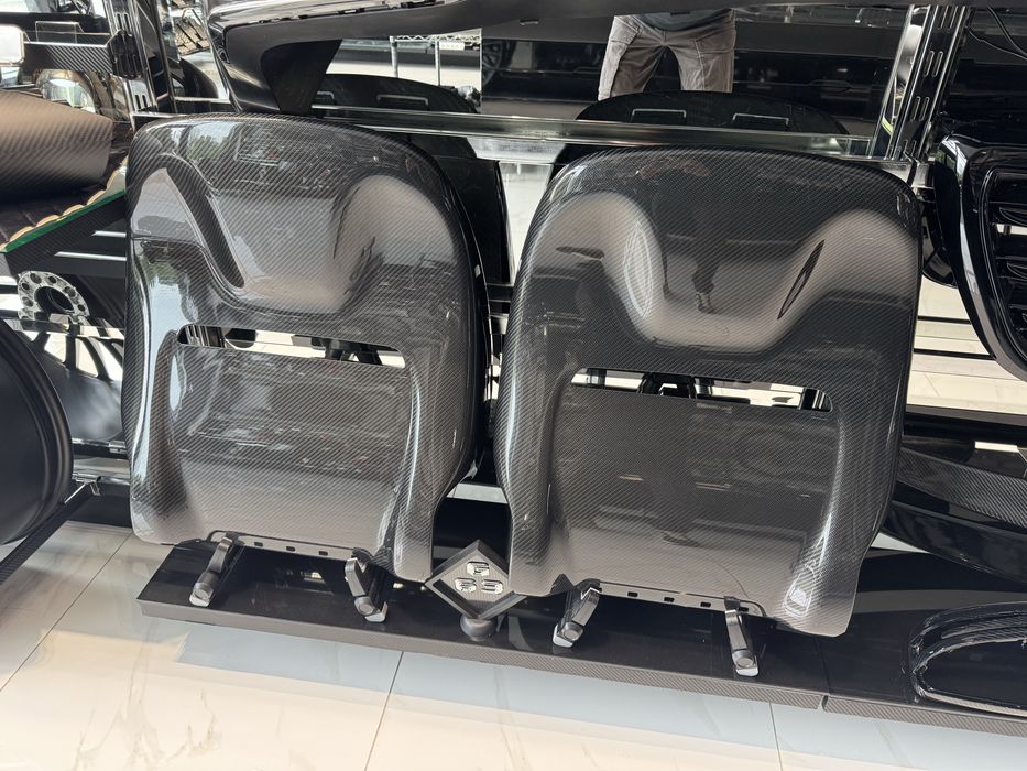 Спинки сидений Карбон для Mercedes G-Class W463A W464 Накладки сидений