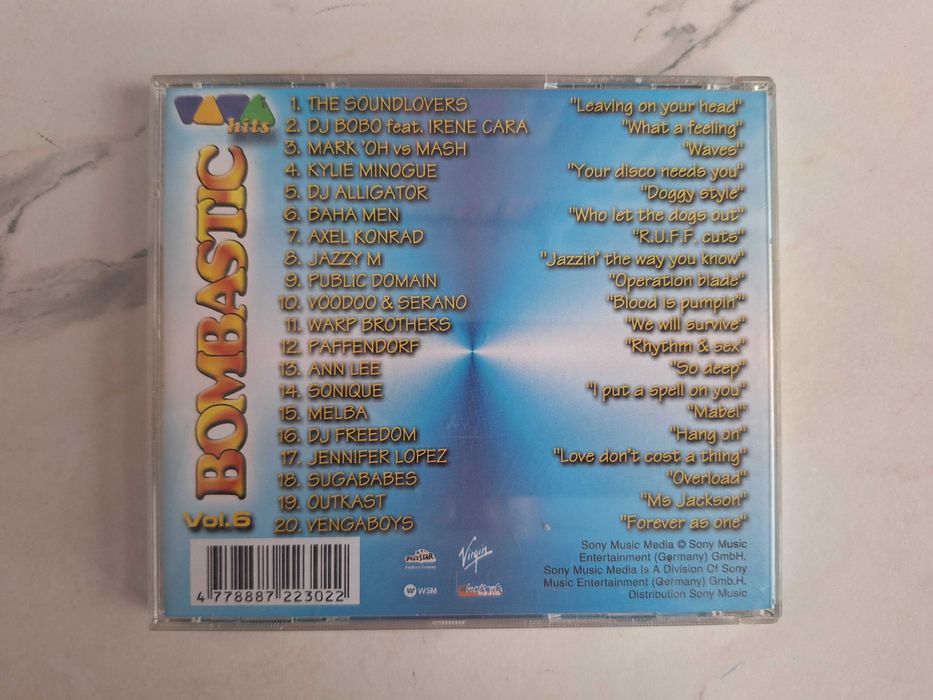 bombastic hits vol. 6 cd