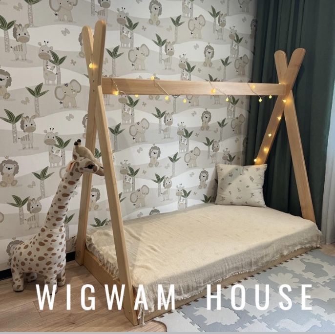 Кроватка ліжко будинок кровать домік чердак ліжечко горище