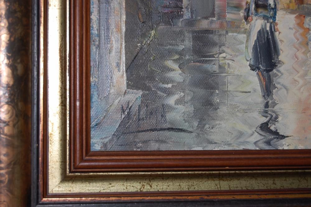 Pintura a óleo do Mestre Manuel Lima