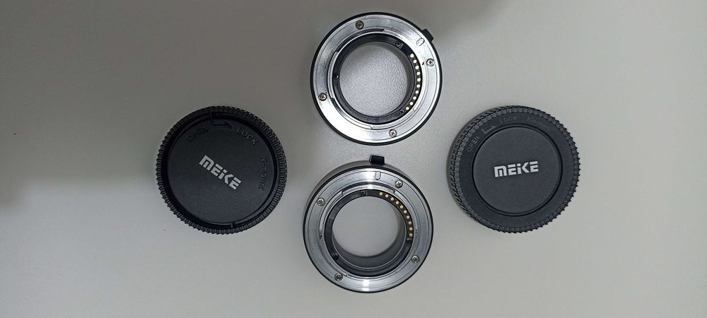Conjunto de tubos de extensão macro Meike MK-F-AF3 para Fuji X