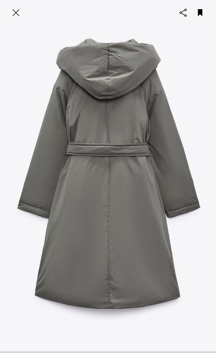 Плащ утеплений Zara