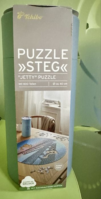 Круглий пазл Puzzle Steg “Jetty”, 800 деталей, Ø60 см