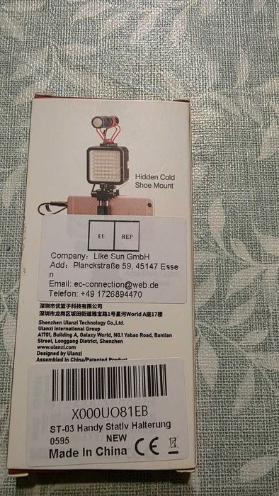 Ulanzi ST-03 Tripe de telefone - Novo