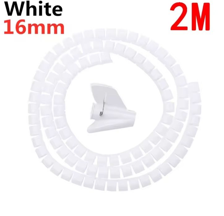 Органайзер | Спіральний органайзер для кабелів | 16мм × 2м