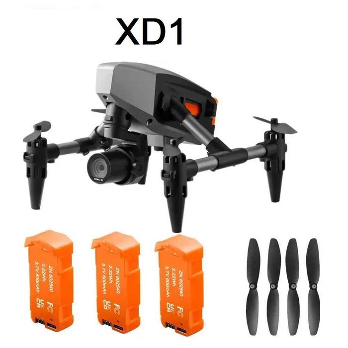 Dron XD1 PRO 2 kamery 3 baterie w komplecie