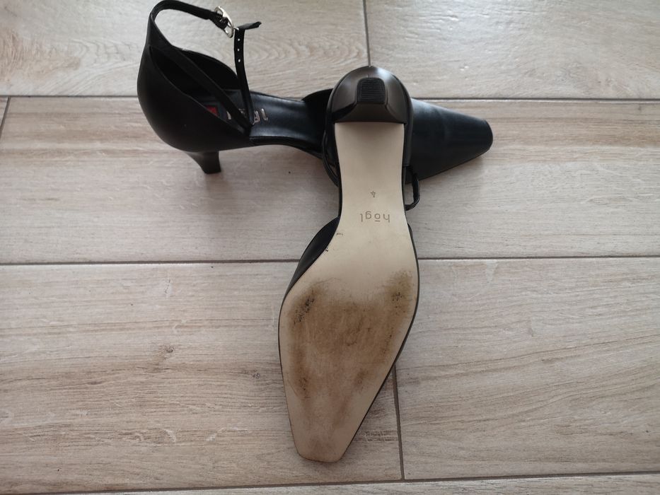 Buty skórzane damskie
