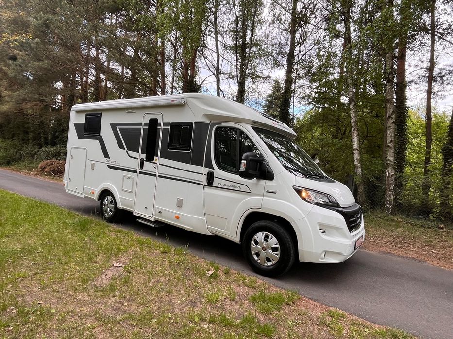 Fiat Adria Compact DL Axess  2022 Solar Tv Podpory Toaleta, Markiza Prysznic Ładny Stan