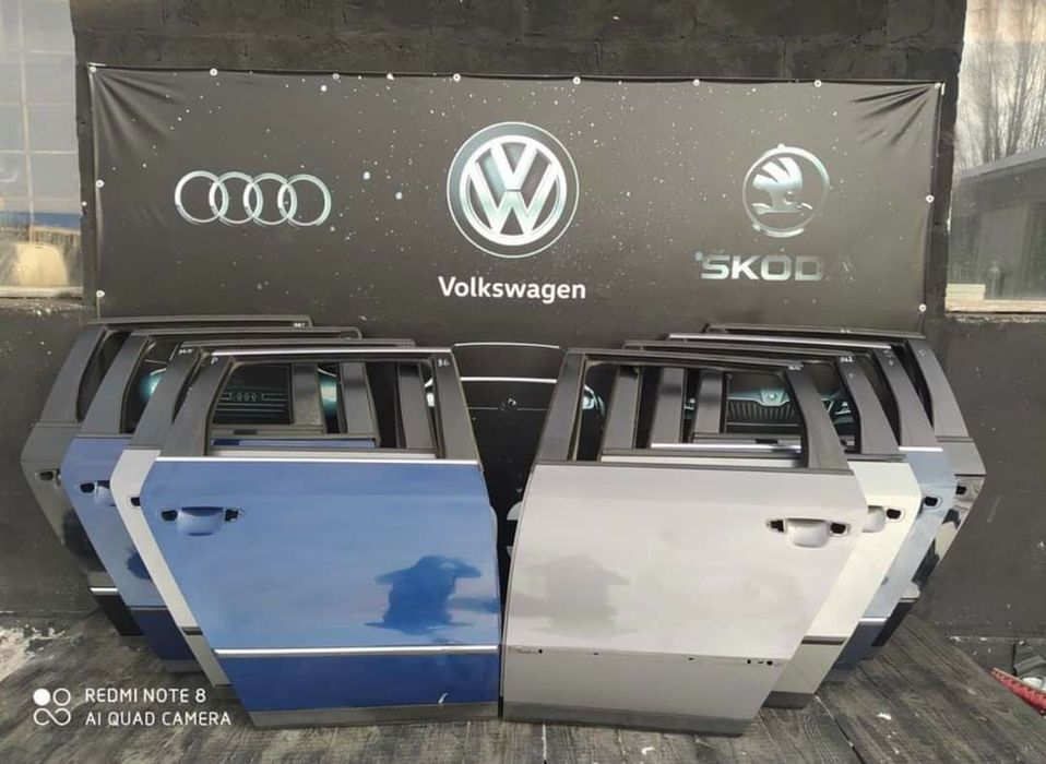 Двері задні Пассат Б6 двери задние Passat B6 LC9X LB5M LA7T LA7W