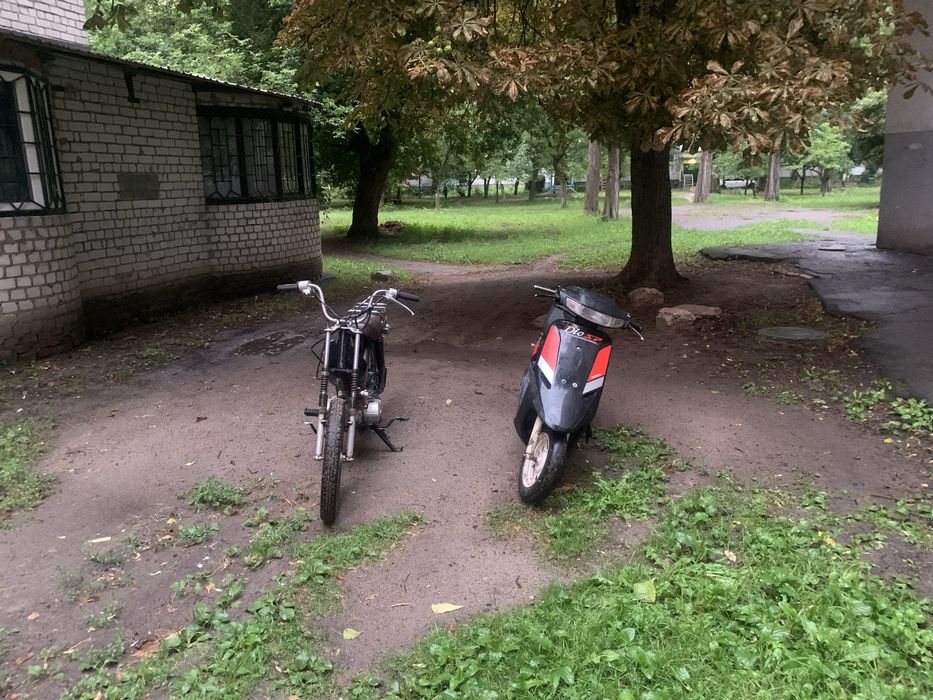 Продам скутер honda dio sp 18 та мопед delta