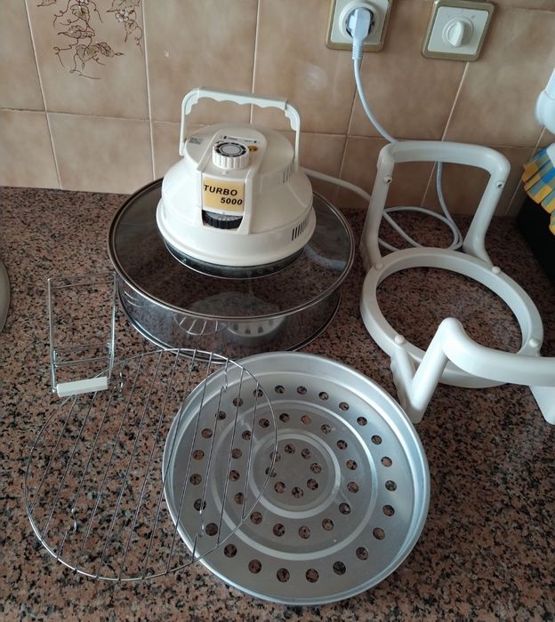 Forno de ar quente turbo 500 casa quarto apartamento vivenda.