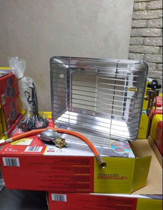 Набор Балон + Обогреватель,газовый с редуктором и шлангом ROTHENBERGER