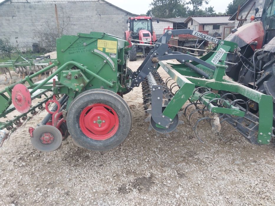 Agregat uprawowo siewny siewnik hassia