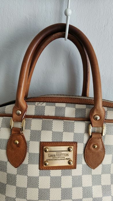 Torebka LV rączki ze skóry naturalnej