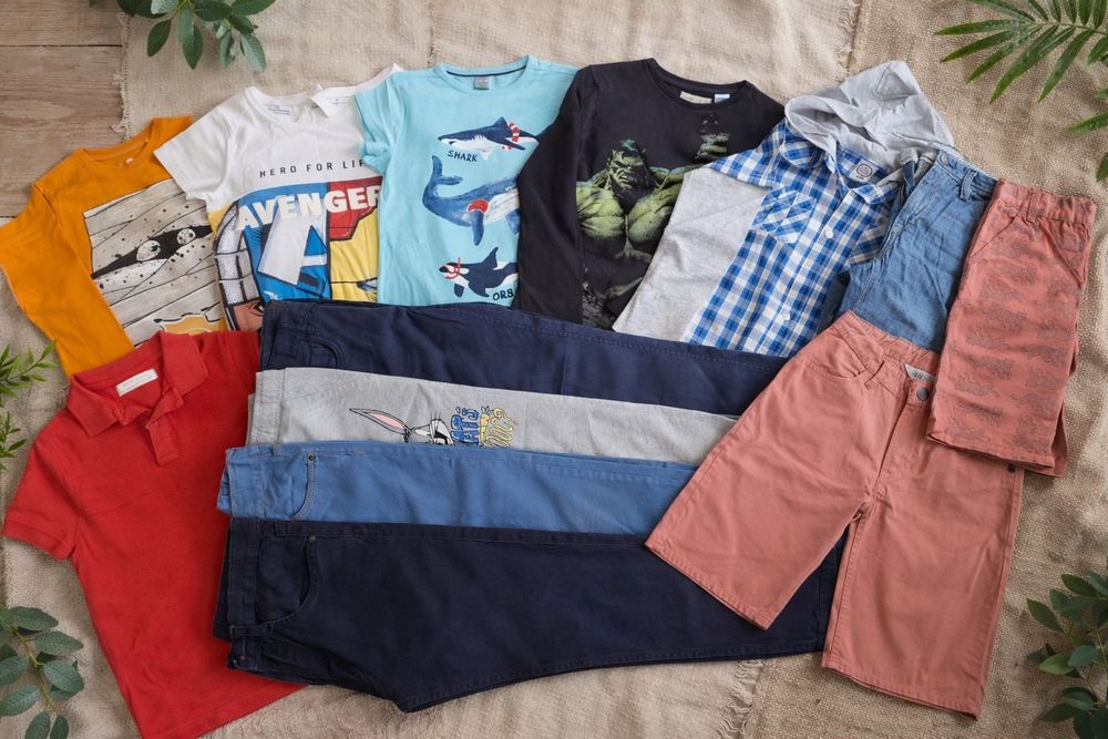 Zestaw 13szt ubrań chłopiec h&m