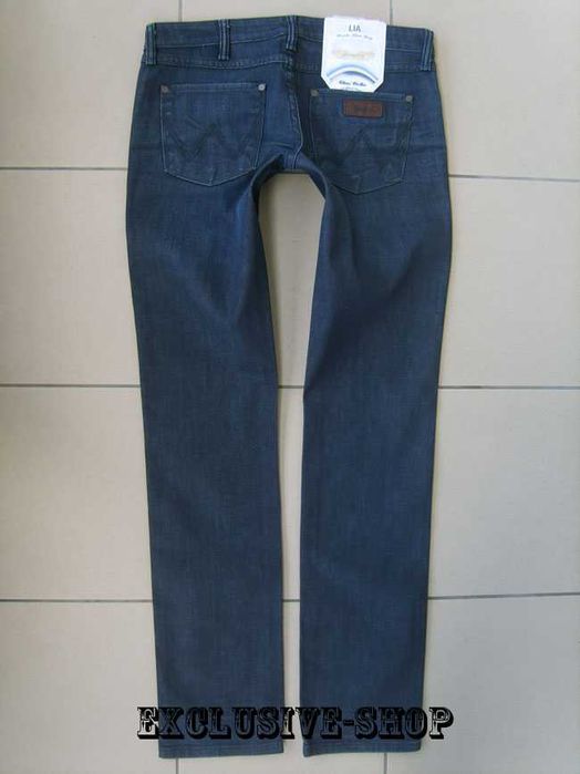 Wrangler LIA damskie spodnie jeansowe W25 L32 pas 71 cm