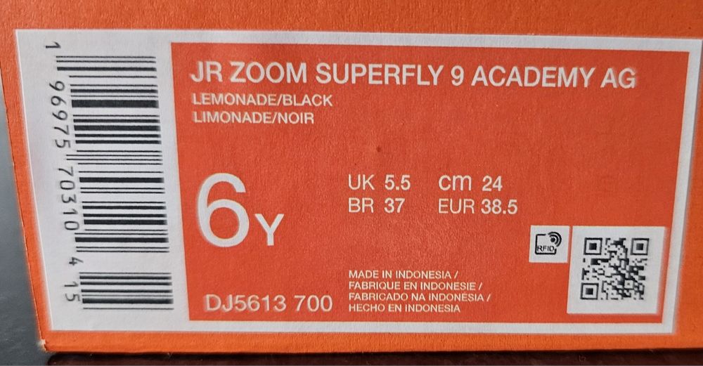 Vendo Chuteiras Nike zoom Superflu 9