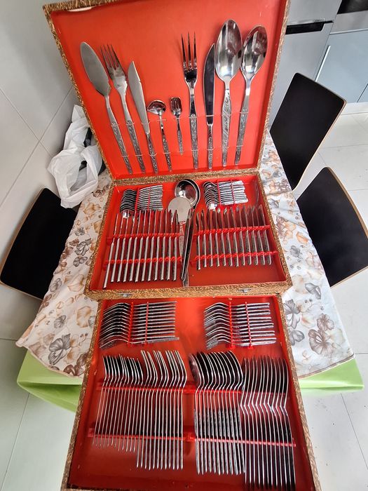 Conjunto faqueiro 132 peças