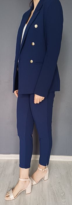 Garnitur ze spodniami, navy blue