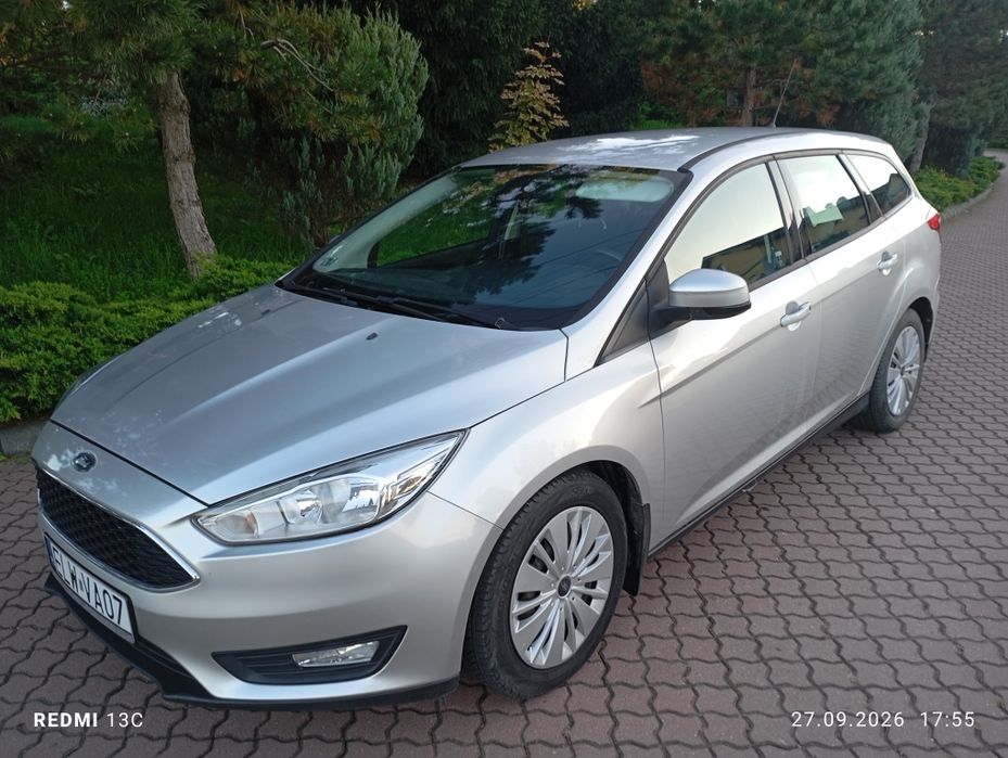 Ford Focus 2015r. TDCi 95KM Salon Polska po Lifcie Serwisowany Zarejestrowany i ubezpieczony