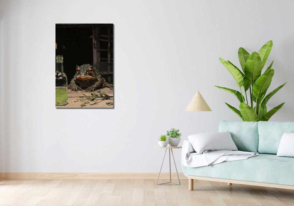 Obraz 60x90cm Oczekiwanie w Półmroku